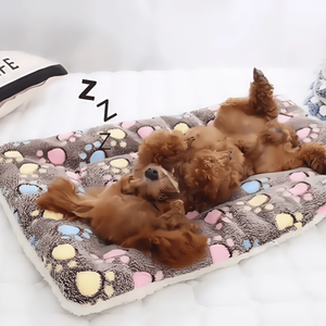 Phổ biến đa năng chăn vật nuôi cho chó mềm Fleece với sưởi ấm làm mát du lịch tính năng làm len Linen Faux Fur bọt nhựa - Product Image 6