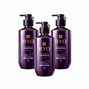 Cura professionale 9EX Dal wathered Hair Loss Shampoo 400ml per cuoio capelluto oleoso 3 pezzi sconto Shampoo per ricrescita capelli - Product Image 1