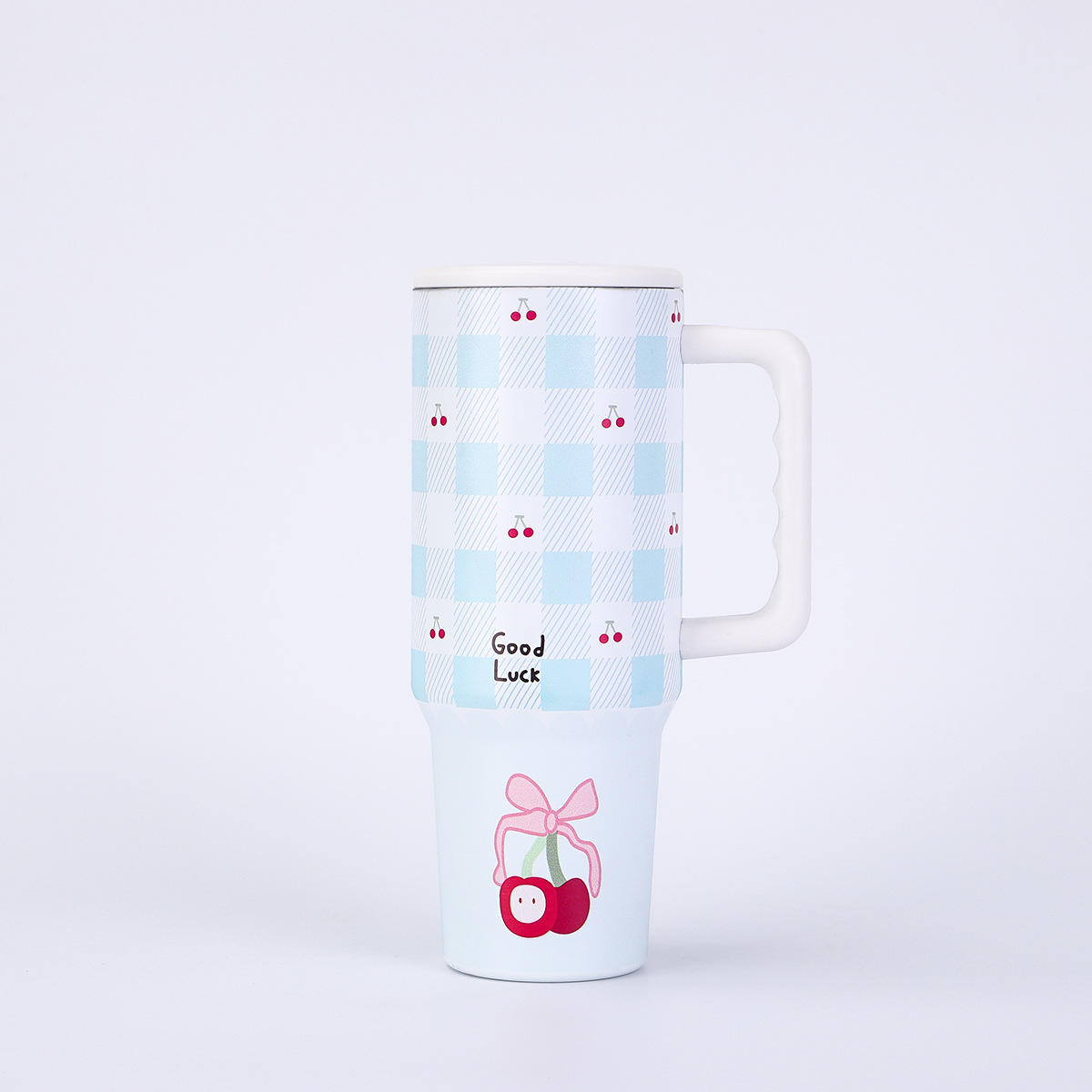 Blue and white color scheme - Little Cherry