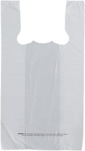 Solución de almacenamiento de camisetas de plástico para bolsas de plástico al por menor brillantes de mercancía blanca - Product Image 4