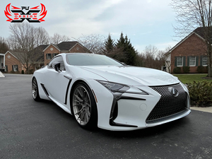 Guardabarros de Fibra de Carbono Seca Estilo <span class=keywords><strong>R</strong></span> para Lexus LC500 LC500H, Alerones Laterales y Otros Accesorios Exteriores - Product Image 5