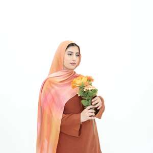 Pañuelo Musulmán con Logotipo Personalizado 2026, Venta al por Mayor, Transpirable, para las 4 Estaciones, Elegante y Modesto, Hijab Modal Estampado para Mujer - Product Image 1