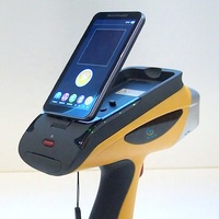 Analyseur Portable XRF de test de sol minéral en métal doré