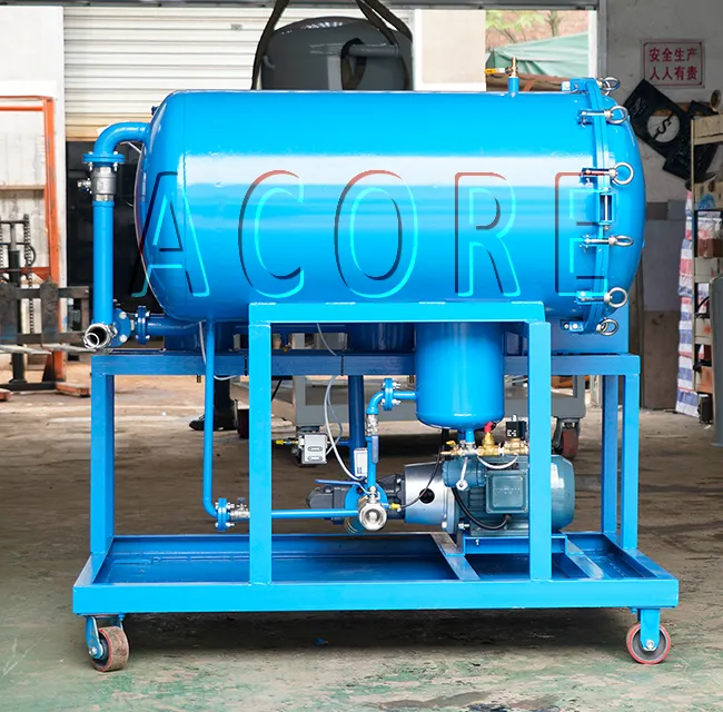 Diesel Oil Filtration System Waste Fuel Cleaning Equipment With Explosion Proof