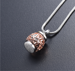 Bella Farfalla Della Cavità Ceneri Ciondolo Pendente Della Collana di Gioielli Cremazione Urne Memoriale Ceneri Holder Lanterna Urne Per Le Ceneri - Product Image 6