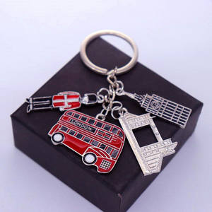 Nouvelle mode métal émail couleurs britannique Bus <span class=keywords><strong>Big</strong></span> <span class=keywords><strong>Ben</strong></span> London <span class=keywords><strong>Tower</strong></span> <span class=keywords><strong>Bridge</strong></span> pendentif bijoux - Product Image 3