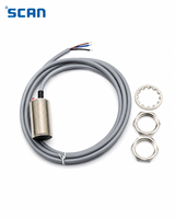 Capteur de proximité inductif industriel blindé SCAN M30 10 mm NPN NO 10-30 V CC IP67 pour métaux