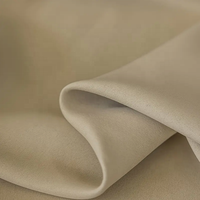 Rideaux occultants personnalisés en tissu beige lisse, rideaux en soie pour salon et chambre à coucher