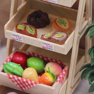 Xicheng casa de muñecas Mini simulación <span class=keywords><strong>supermercado</strong></span> gabinete almacenamiento estante de exhibición miniatura soporte de flores muebles modelo O - Product Image 3