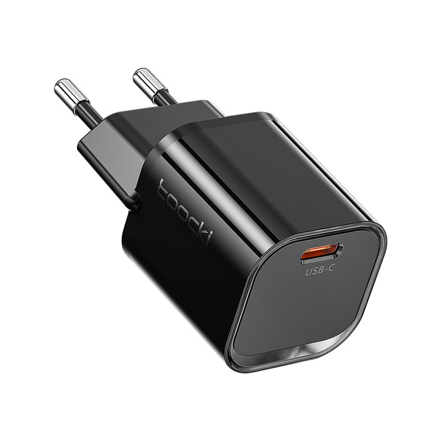 Toocki Type-C Wide Voltage Safety Certification 20w Max GaN Fast Charger for Mobile Phone