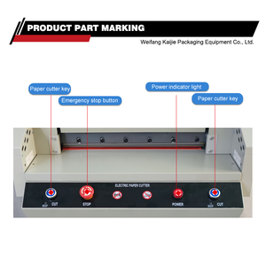 Guillotina Manual de Fábrica en Oferta, 450mm, Alta Precisión de 0.5mm, Máquina Cortadora de Papel de Gran Formato Digital A3/A4 - Product Image 3