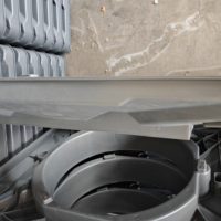 Refroidisseur d'air évaporatif avec nouveau modèle, nouveau matériau de carrosserie, contrôle automatique, moteur et pompe à faible bruit