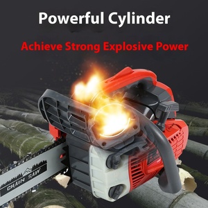 เลื่อยยนต์เบนซินพกพา Thunder 30CC 3600 รอบต่อนาที ขนาดเล็ก ใช้งานมือเดียว ขนาด 12 นิ้ว สำหรับงานสวน ตัดไม้ DIY งานอุตสาหกรรม OEM - Product Image 2