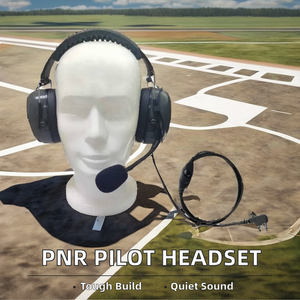 Accesorios para Piloto Audífonos y Auriculares con Cable para Música Auriculares de Aviación PNR - Product Image 3