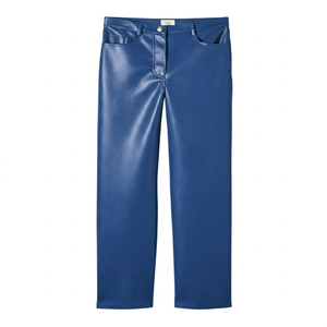 Pantalon en cuir de mouton pour femme, sur mesure, de haute qualité, respirant, tissu doux, design élégant - Product Image 5