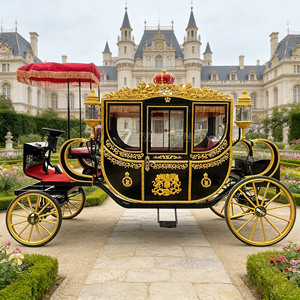 Carruaje Eléctrico de 4 Ruedas ZOWN de Alta Calidad, Personalizado de Fábrica, para Bodas y Turismo, con Capacidad para 4-6 Personas - Product Image 1