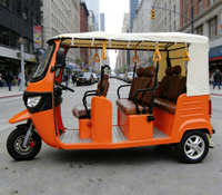 Tricycle Électrique à Trois Roues pour Passagers, 5 Places, Homologué EEC et COC, Vente Chaude