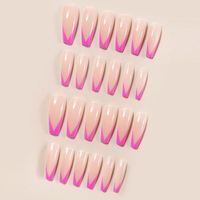 Uñas Postizas de Ataúd Largas al por Mayor, Estilo Europeo y Americano, Uñas Artificiales