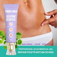 Gel Cicatrisant Avancé en Silicone OEM Réduit l'Apparence des Vieilles/NOUVELLES Cicatrices, Vergetures, Chéloïdes Chirurgicaux, Acné – Crème Corporelle 50ML