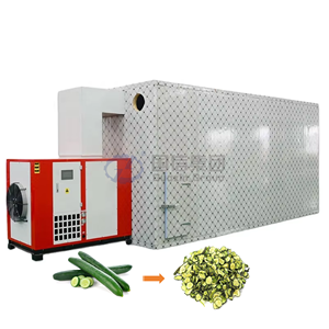 เครื่องอบแตงกวาขายดี เครื่องแปรรูปแตงกวาเป็นชิ้นๆ ห้องอบแตงกวาแบบปั๊มความร้อนอุตสาหกรรมประสิทธิภาพสูง - Product Image 1