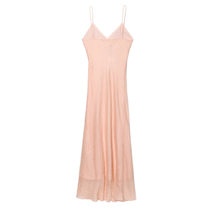 SHENZHU Nouvelle collection été 2025 – Robe midi à bretelles pour femme, style doux et tendance, col en <span class=keywords><strong>V</strong></span>, superposition décorative, modèle <span class=keywords><strong>Su</strong></span> Sui 5029107 - Product Image 2