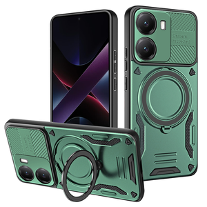 Étui de téléphone Lichicase résistant aux chocs, magnétique puissant, protection intégrale pour Xiaomi Poco M8 M8 Pro, <span class=keywords><strong>coque</strong></span> personnalisée - Product Image 4