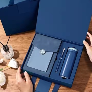 Corporate Office Gift Customizable Logo Promotional Gifts A5 <b>Notebook</b> Business <b>Set</b> - Product Image 2