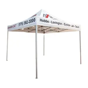 Custom aluminum trade show fold up single top star tent for advertising