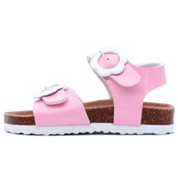 Hotsale Fashion Children Floral Sandals für Toddler Girls mit Flower Buckle und Arch Support Cork Sole Foot-bett