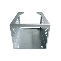 Boîtier de chargeur EV en acier inoxydable et aluminium usiné sur mesure par CNC, châssis, coque, équipement de traitement de tôles, électro-érosion à fil