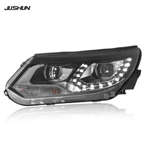 Ensemble de phares Jushun pour Tiguan 2013-2016, double projecteur LED DRL, version européenne - Product Image 4