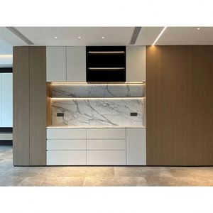 Aimsp <b>Sideboard</b> Living Room Dining Table Room Furniture Luxury Wine Cabinet Wood - Product Image 4