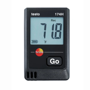 เครื่องบันทึกข้อมูลอุณหภูมิและความชื้น Testo 174H Mini - ปรับแต่งได้ตามความต้องการของ OEM รับประกัน 1 ปี - Product Image 3