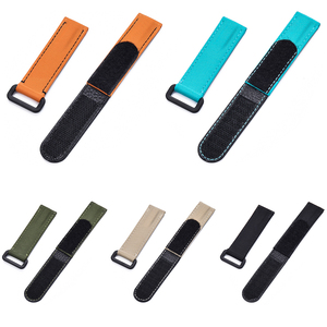 Correa de Reloj de Nailon y Cuero Transpirable, Ajustable y Cómoda de 20 mm, con Cierre de Gancho y Bucle para <span class=keywords><strong>Rolx</strong></span>, MZDTIMK - Product Image 3