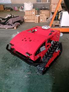 PUERFU Tondeuses à gazon télécommandées nouvelle génération sur chenilles, moteur 600W, surveillance à distance, résistantes aux travaux intensifs et aux nids-de-poule - Product Image 2