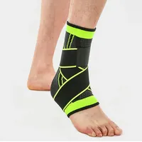 Vente chaude Réglable Élastique Cheville Brace Compression Wrap Cheville Protection