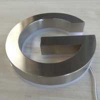 Letras Luminosas Personalizadas con Retroiluminación, Letreros Comerciales 3D, Letreros de Acrílico con LED para Logotipos de Empresas