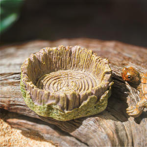 Lussuosa Grotta Decorativa per Rettili, Piattaforma di Prendisole in Plastica Simulazione Roccia, Resistente ed Ecologica per Piccoli Animali - Product Image 3