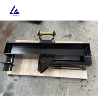 Accessoire de traitement du bois de chauffage, outil de fendage de bûches pour mini-excavatrice, idéal pour la coupe du bois dur et du bois tendre