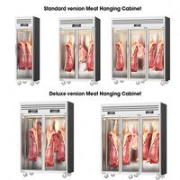 Réfrigérateur de présentation suspendu 3 portes 1350L pour viande congelée (porc, bœuf, mouton) - Vitrine réfrigérée pour viande fraîche