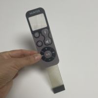 Clavier à membrane flexible émettant de la lumière TouchGoal TH-MS-02 pour équipement de télécommunication - Fonctionnement à -20°C +80°C