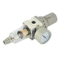 Unité de traitement d'air pneumatique AW2000 AW3000 AW4000 AW5000 02 03 04 06 10, filtre régulateur d'air pneumatique BSP avec manomètre