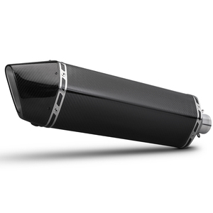 Silenciador de Escape Universal HF de 51 mm con Punta de Carbono de 470/570 mm para Z400 ZX4R Ninja400 ZX25R R1 R3 <span class=keywords><strong>TMAX</strong></span> XMAX CRF R6 - Product Image 1