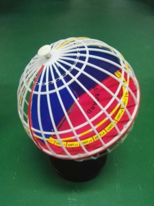Gelsonlab HSGA-017 Geography Table Decor Desktop <strong>Globe</strong> <strong>Rotating</strong> World Earth <strong>Globes</strong> Plastic White Filling <strong>Globe</strong> - Product Image 4