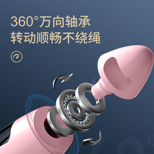 Corde à sauter électronique avec compteur 3M pour femmes, équipement d'exercice intérieur en ABS pour le fitness et le remodelage corporel - Product Image 4