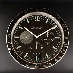 <span class=keywords><strong>Orologio</strong></span> <span class=keywords><strong>da</strong></span> Parete di Lusso in Metallo Stile Art Déco, Alimentato a Batteria, Display Contemporaneo a Lancetta Singola per Soggiorno, <span class=keywords><strong>Cucina</strong></span>, Ufficio - Product Image 1