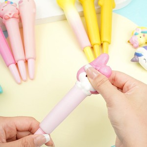 Penna Antistress Creativa a Forma di Cartone Animato, Penna Super Morbida e Carina per Ridurre lo Stress, Penna Neutra per Ufficio e Studio - Product Image 4
