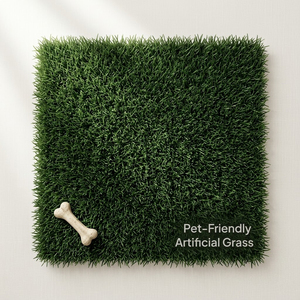 Tapis en gazon synthétique durable haute densité, drainage rapide, pour chiens, utilisation intérieure et extérieure - Product Image 1