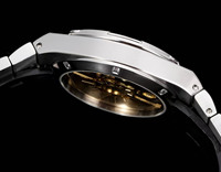 Montre mécanique automatique de luxe pour homme, marque haut de gamme, bracelet en acier inoxydable, cristal saphir de haute qualité, bleu, hip-hop