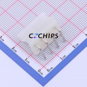 HC-5.08-4AW-G Wire-to-Board Pin Header Bent Lead Through Hole,P=5.08mm Connector 1x4P 5.08mm Right Angle Insert CH - Product Image 2